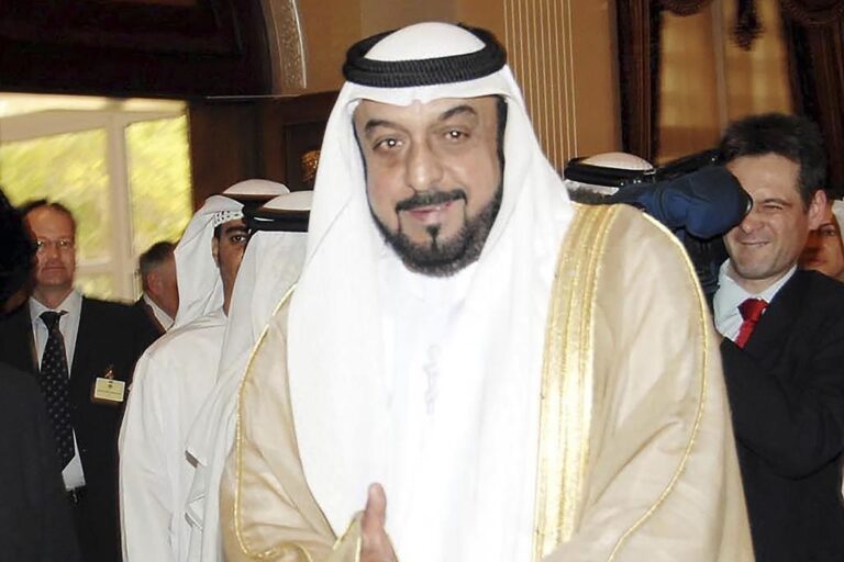 Sheikh Khalifa bin Zayed, ruler and president of UAE, dies at 73