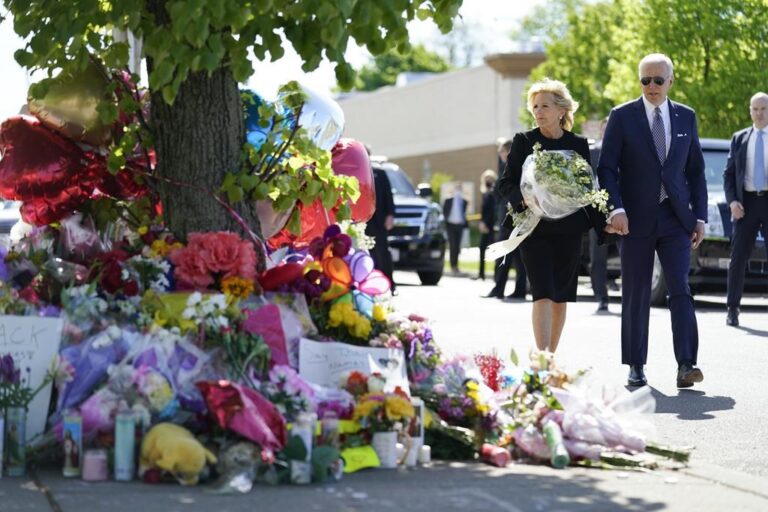 U.S. Vice President Kamala Harris attends Buffalo shooting victim’s funeral