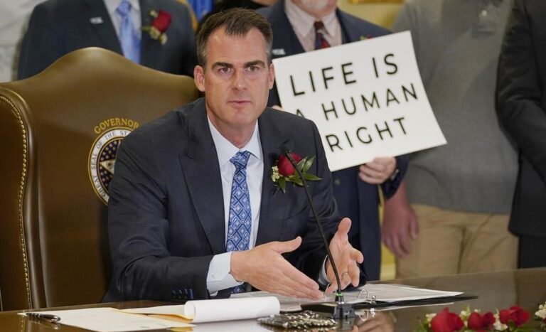 Oklahoma ban on nearly all abortions signed into law, becoming strictest in U.S.