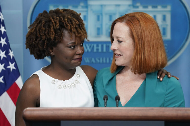Biden names Karine Jean-Pierre as 1st Black, openly LGBTQ White House press secretary