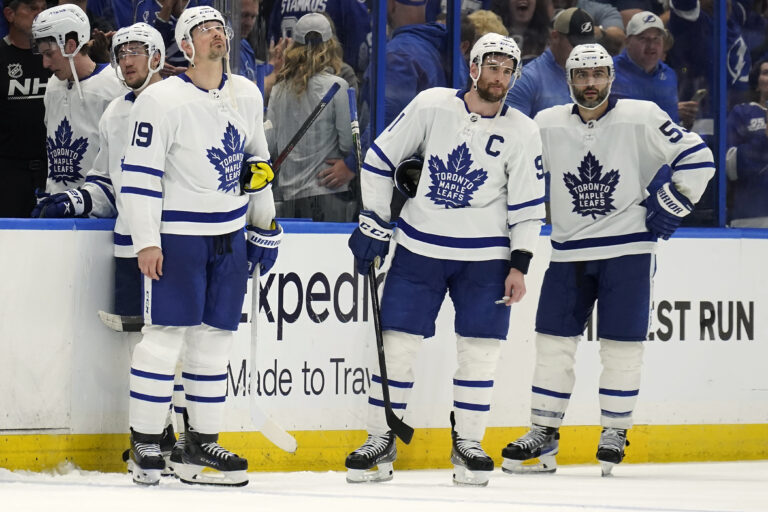 Point scores in OT as Lightning down Maple Leafs 4-3 to force Game 7