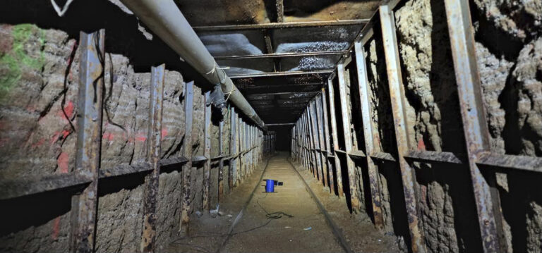 ‘Narco-tunnel’ connecting San Diego and Tijuana found during $25M drug bust