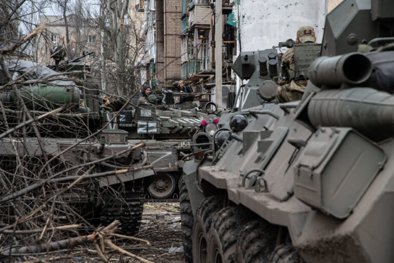 Fighters abandon steel plant as Mariupol appears on the verge of falling