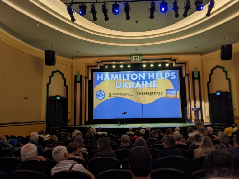 ‘Hamilton Helps Ukraine’ event draws parallels between Holodomor genocide and Putin’s war