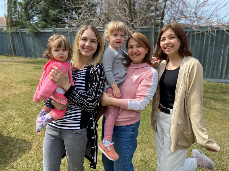 Family fleeing war-torn Ukraine finds work and a home in Edmonton