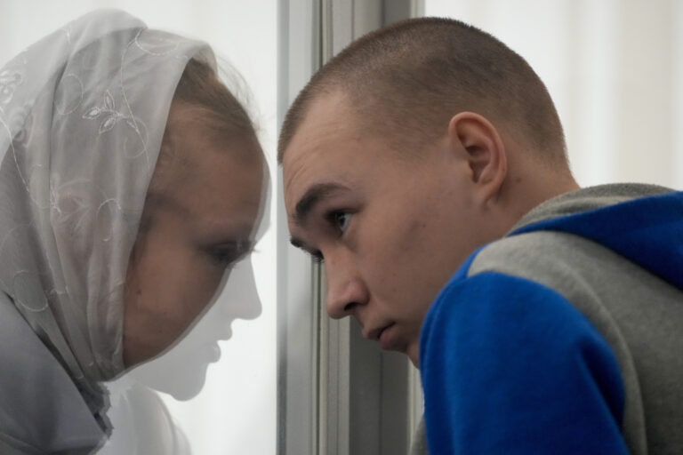 Russian soldier sentenced to life in jail during Ukraine war crimes trial