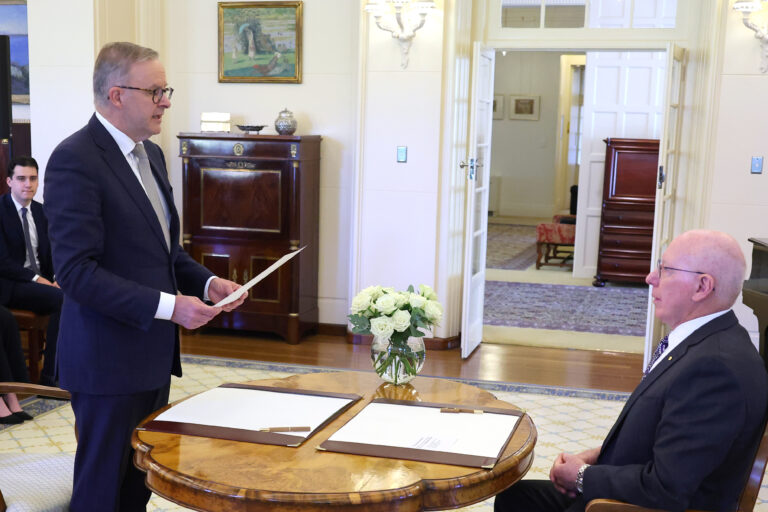 Anthony Albanese sworn in as Australia’s 31st prime minister