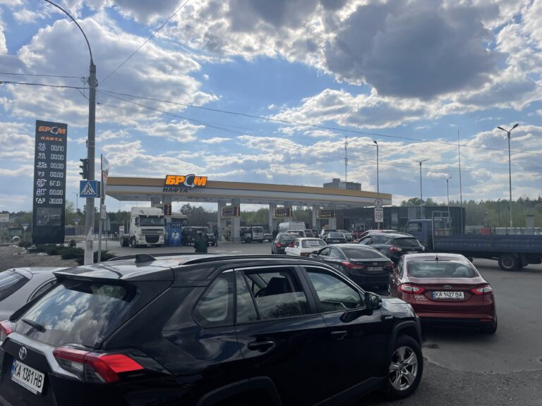 Russian attacks on Ukraine’s fuel depots mean critical shortages and an anxious public