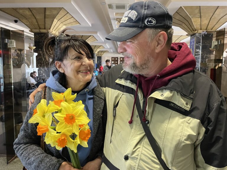 Once a symbol of wartime despair, Kyiv’s train station is a place of hope
