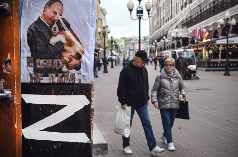 Ukraine’s parliament bans Russian symbols used for promoting war