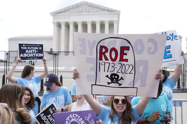 U.S. Supreme Court overturns Roe v. Wade ruling in landmark decision for abortion