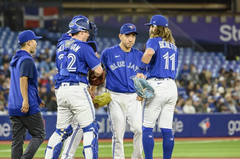 Tough stretch highlights Jays’ rotation challenges