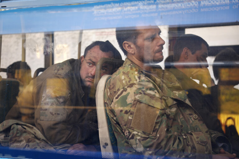 A month after Russia seized Mariupol, families of Ukrainian fighters seek their release
