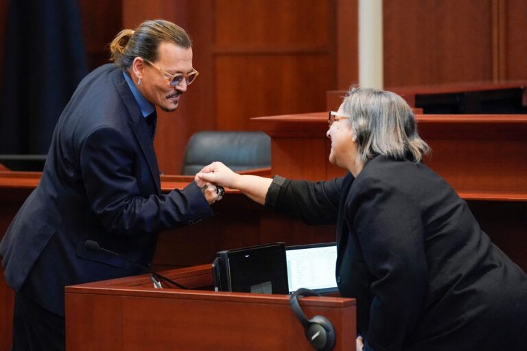 Jurors ‘dozed off’ during Johnny Depp vs. Amber Heard trial, says stenographer