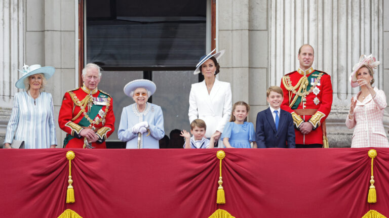 Prince Louis steals the show with funny faces during Platinum Jubilee kickoff