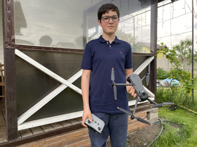Exclusive: How a 15-year-old Ukrainian drone pilot helped destroy a Russian army column