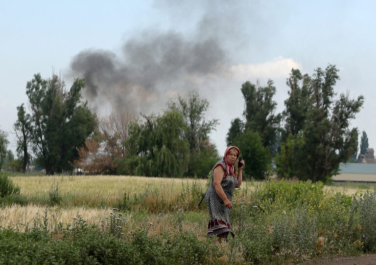 Ukraine loses key town in Luhansk as Russia claims it encircles troops