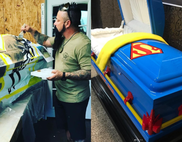 Father and son craft 19 custom caskets for the Uvalde shooting victims