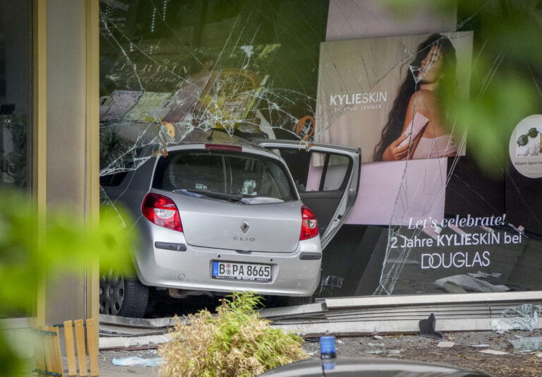 Man drives into school group in Berlin, killing a teacher and injuring 9