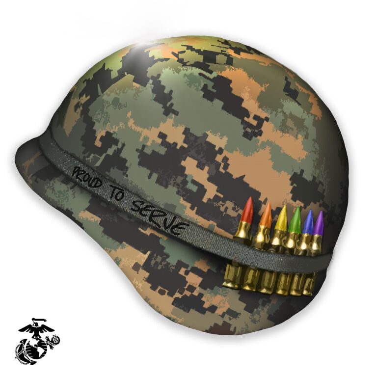 U.S. marines under fire for tweeting picture of rainbow bullets for Pride