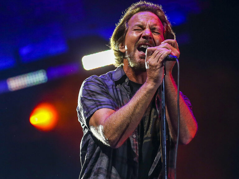 Pearl Jam cancels Vienna show after fire, smoke damages Eddie Vedder’s throat