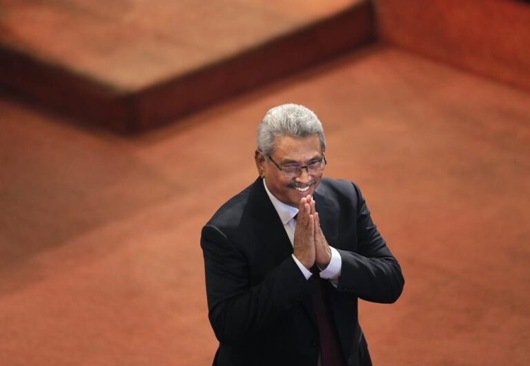 Sri Lankan president to resign Wednesday, parliamentary speaker says