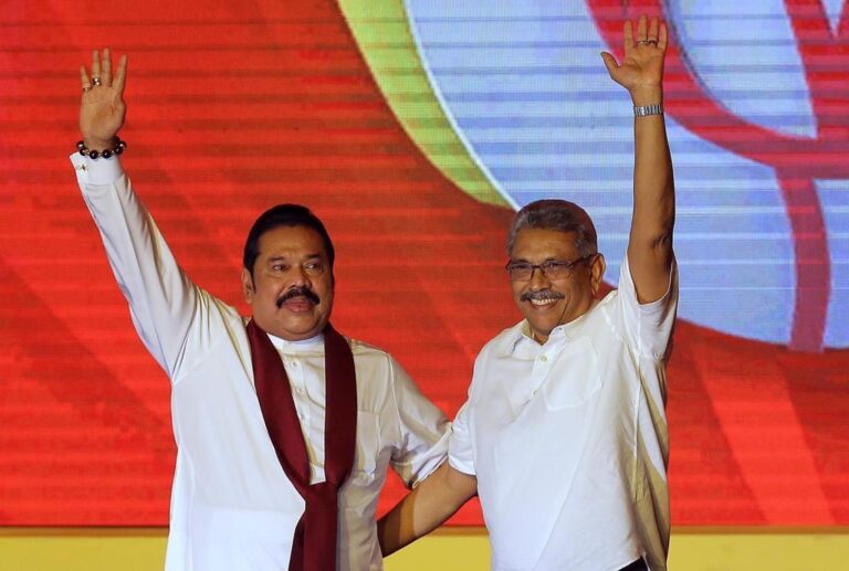 Sri Lankan president flees country amid political collapse and economic crisis