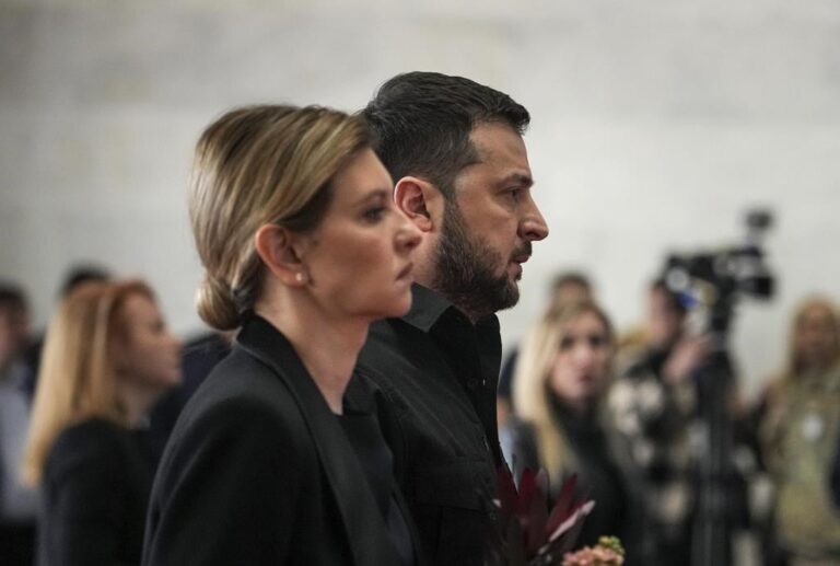 First lady of Ukraine Olena Zelenska makes visit to U.S. amid Russia’s attack