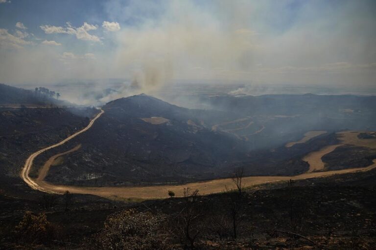 Heat wave forecast prompts concerns over wildfire hazard in Spain, Portugal