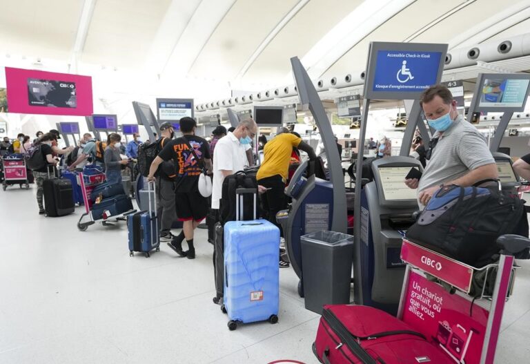 Air Canada, Pearson again rank No. 1 in delays worldwide; Montreal check-in freezes