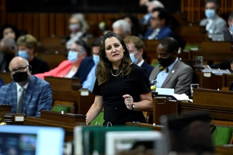 Canada’s decision to exempt gas turbines from sanctions right thing to do: Freeland
