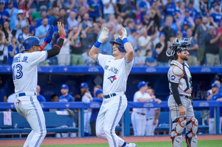 Chapman powers Blue Jays past Tigers 5-3
