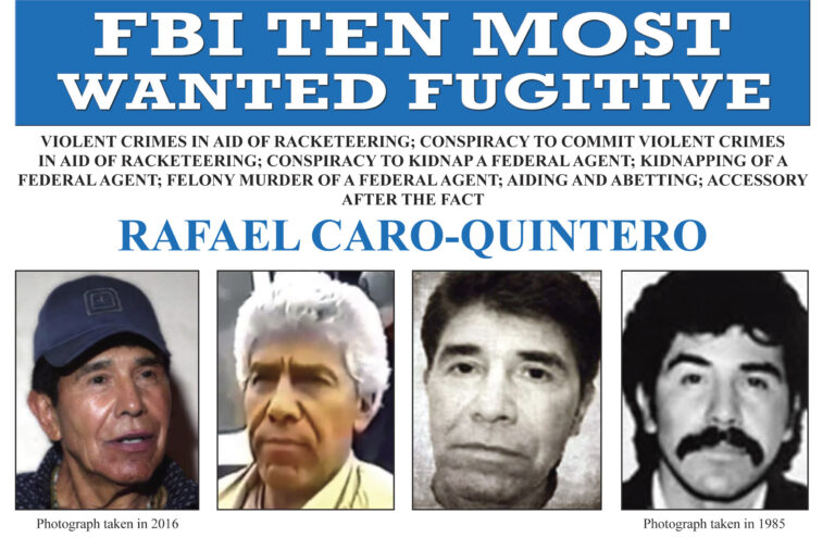 Infamous drug lord Rafael Caro Quintero captured by Mexican forces: reports
