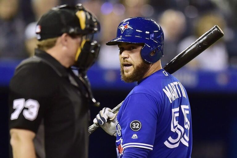 Russell Martin bids farewell to Blue Jays fans
