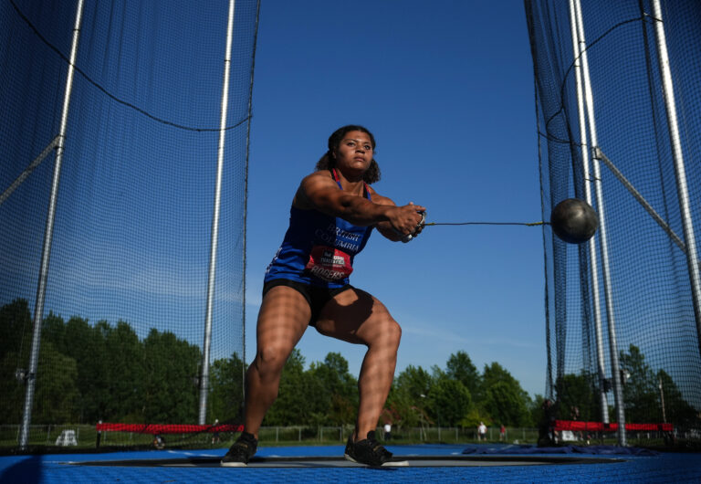 Camryn Rogers wins Canada’s first ever hammer throw medal in world championships