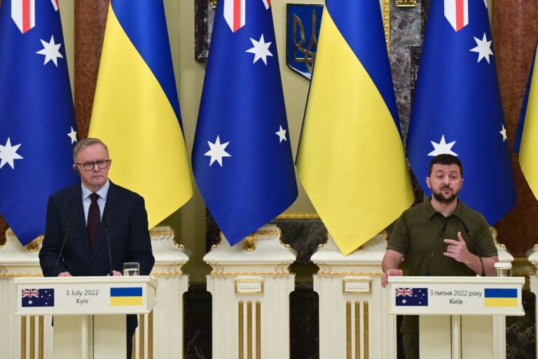 Australia will ban Russian gold imports, give more armoured vehicles to Ukraine, PM says
