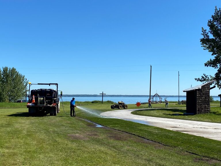 New sod, more bathrooms and a police walkthrough, Lac Ste. Anne prepares for the Pope
