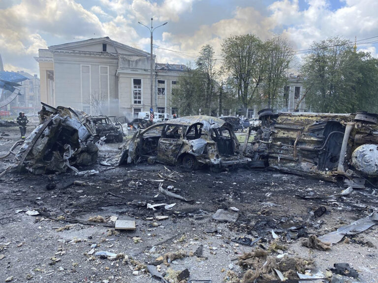 At least 17 dead after Russian missiles strike central Ukraine, Kyiv says