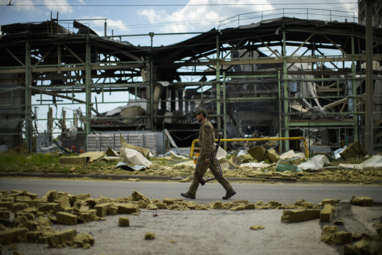 Russian forces press assault on eastern Ukraine’s Luhansk province