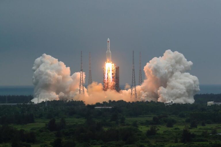 China says free-falling rocket debris has landed in sea near Philippines