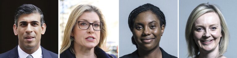 Race to replace Boris Johnson as U.K. PM narrows to 4 candidates