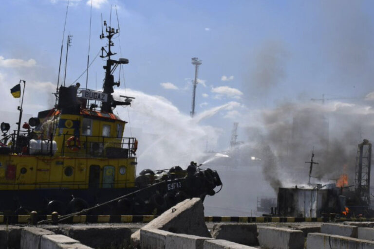Russia is striking Black Sea ports. How does it impact the Ukraine grain deal?