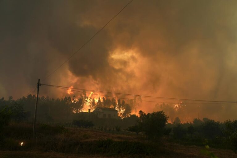 Wildfires rage from Portugal to Croatia as much of Europe bakes in heatwave