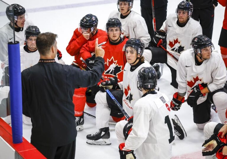 ‘Under a microscope’: Team Canada preps for World Juniors