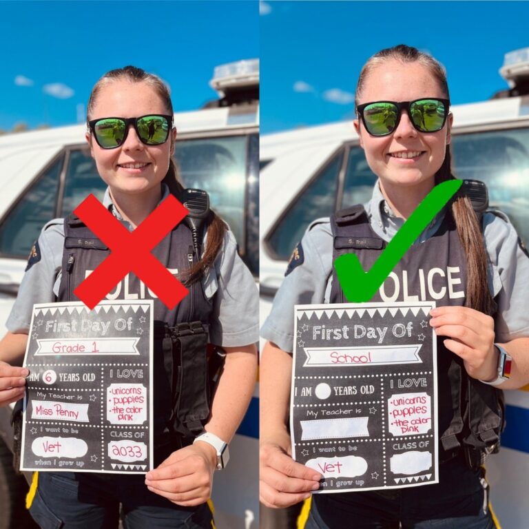 Officers warn about the dangers in your kid’s back-to-school photos