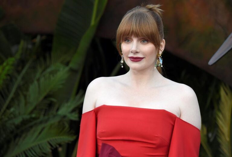 Bryce Dallas Howard paid ‘so much less’ than Chris Pratt for ‘Jurassic’ films
