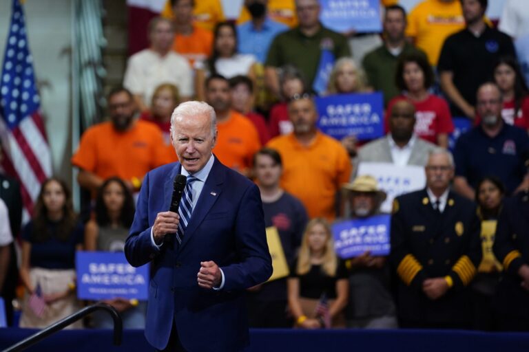 Biden says he’s ‘determined’ to revive ban on assault-style weapons in U.S.