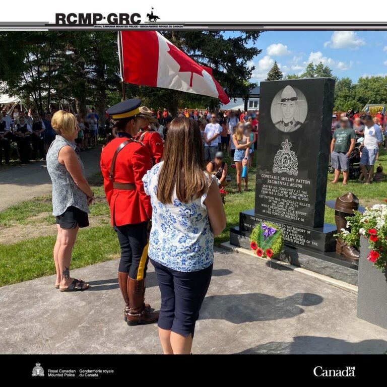 Constable Shelby Patton Memorial Park unveiled in Indian Head