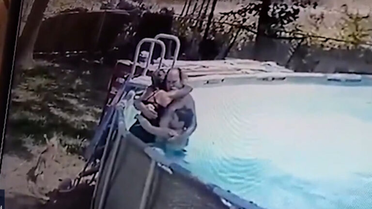 10-year-old Oklahoma boy saves mom from drowning during seizure caught on camera