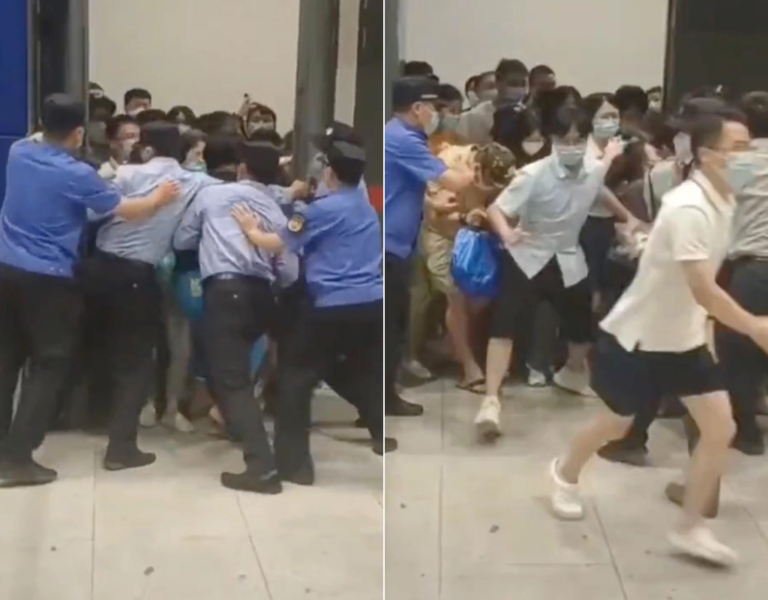 Ikea shoppers in China panic, try to escape flash-COVID lockdown